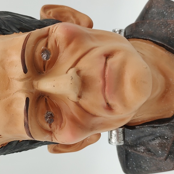 Frankenstein Monster Light Up Statue Glitter Bust 13” Halloween Decor **NEW*** - Picture 10 of 12